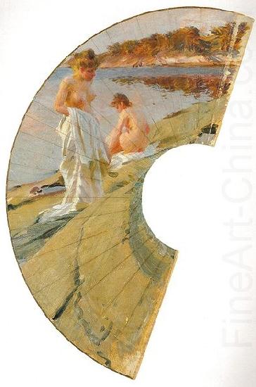 Les baigneuses, Anders Zorn